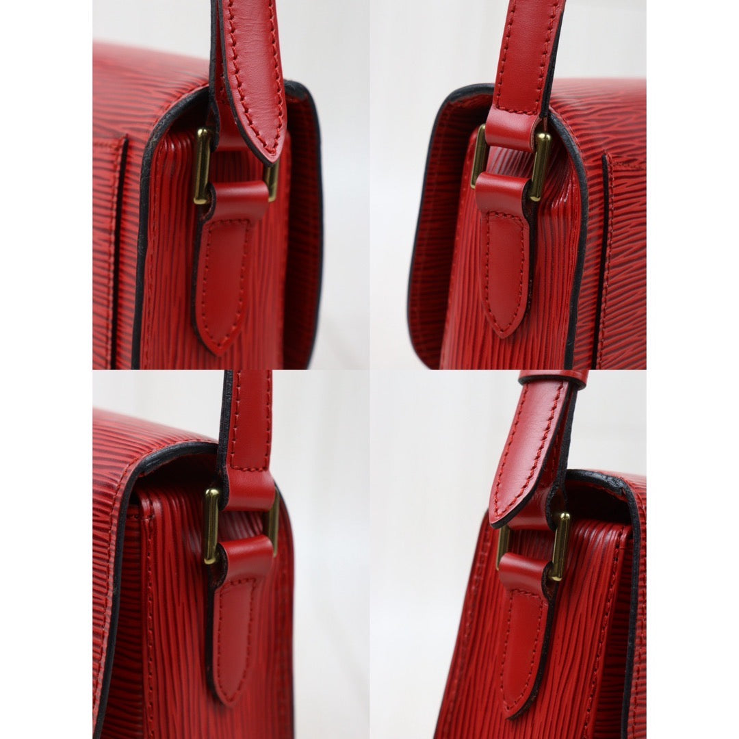 Rank A ｜LV Epi Saint-Cloud PM Shoulder Bag ｜24061101