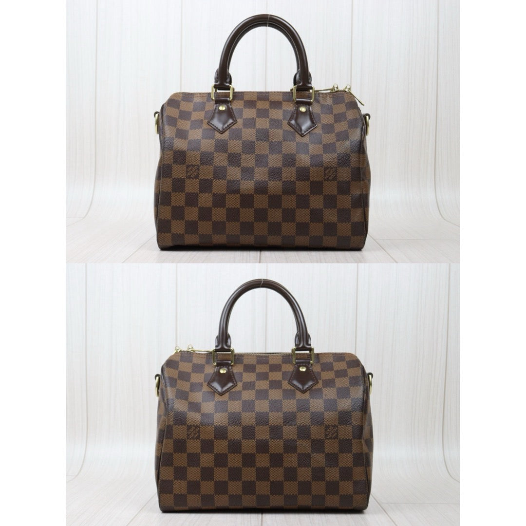 Good ( Rank AB)｜ LV Damier Speedy 25 Hand Bag With Shoulder Strap｜S25021016