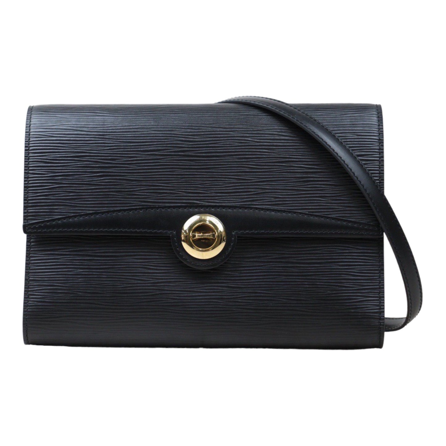 Rank AB｜ LV Epi Shoulder Bag Black｜24052803