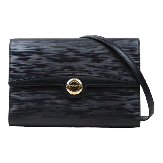 Rank AB｜ LV Epi Shoulder Bag Black｜24052803