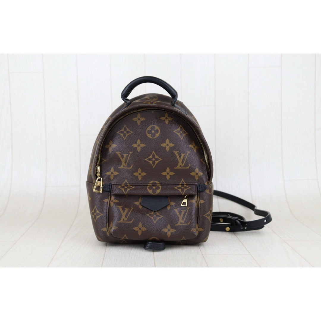 Good ( Rank AB)｜  LV Monogram Coated Canvas Mini Palm Springs Backpack｜S25030603