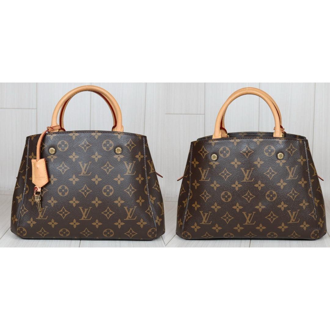 Rank A｜LV Monogram Montaigne BB Hand Bag Shoulder Bag｜S24080201