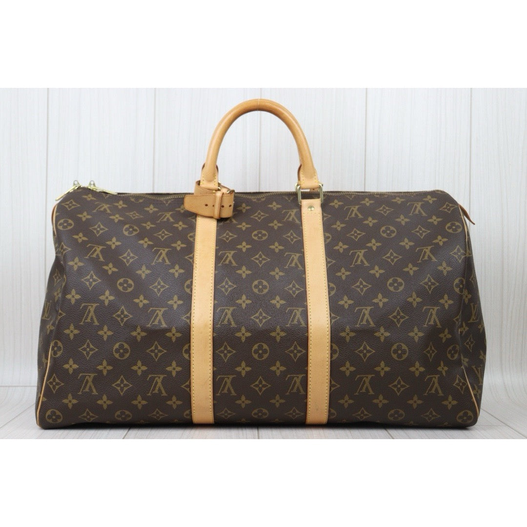 Good ( Rank AB) ｜ LV Monogram Keypol Bandrière 50 ｜24092801