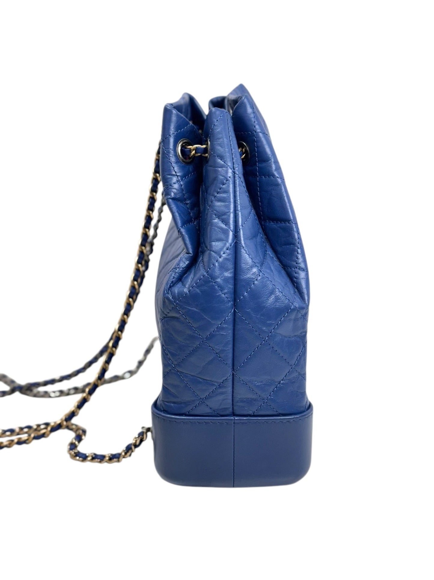 Chanel Gabrielle Backpack In Blue