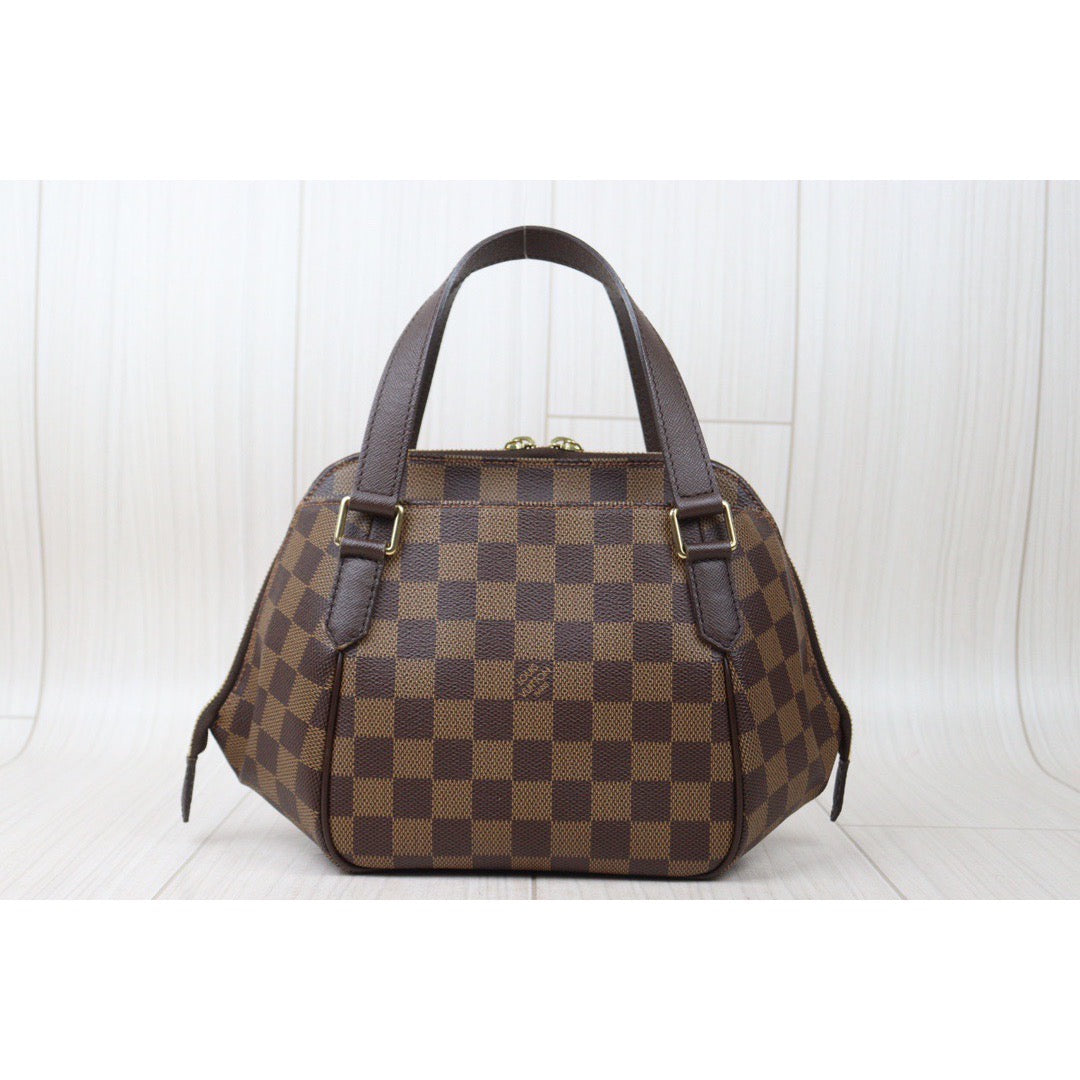 Rank A ｜LV Damier Ébene Belem PM Handbag ｜24070417