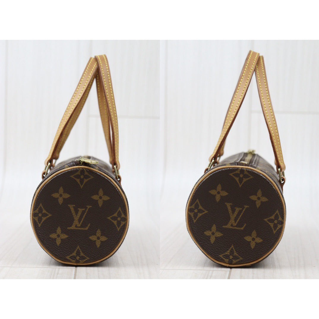 Rank AB ｜ LV Monogram Papillon 19 Handbag ｜24060602