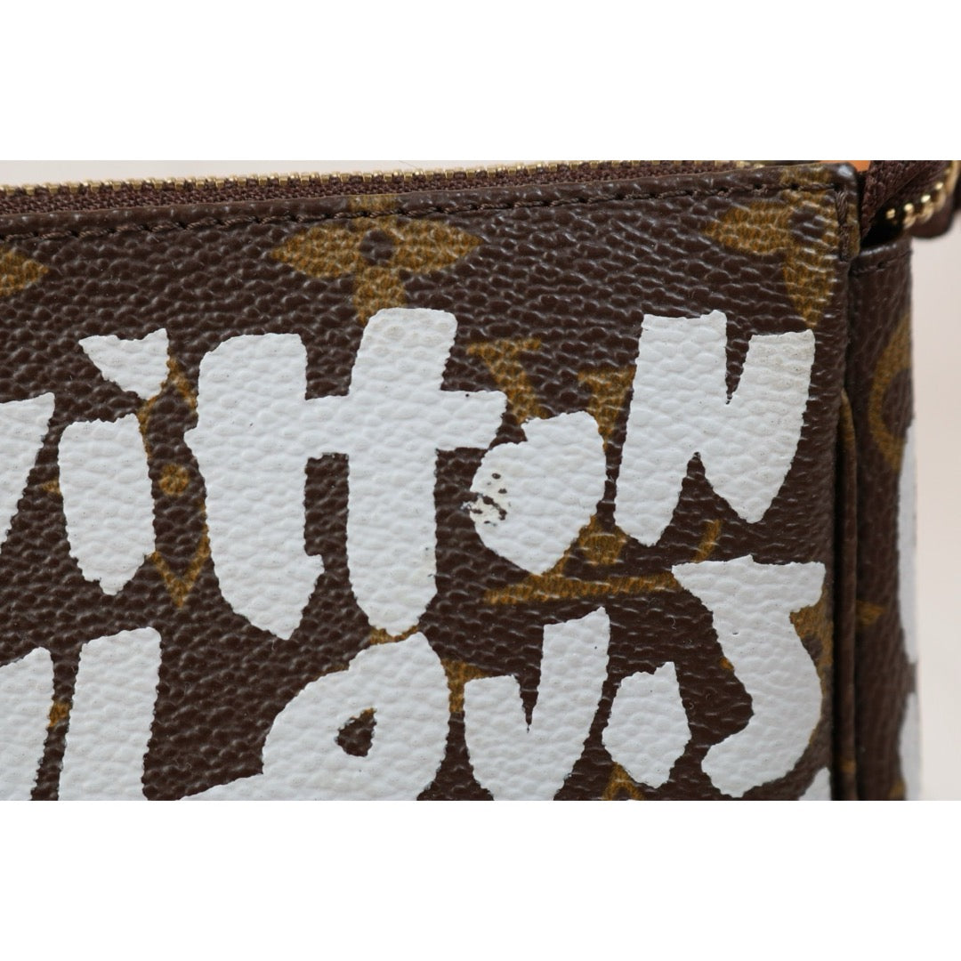 Good ( Rank AB) ｜ LV Spring Summer Collection Monogram Graffiti Pochette Accessoires ｜S24091902