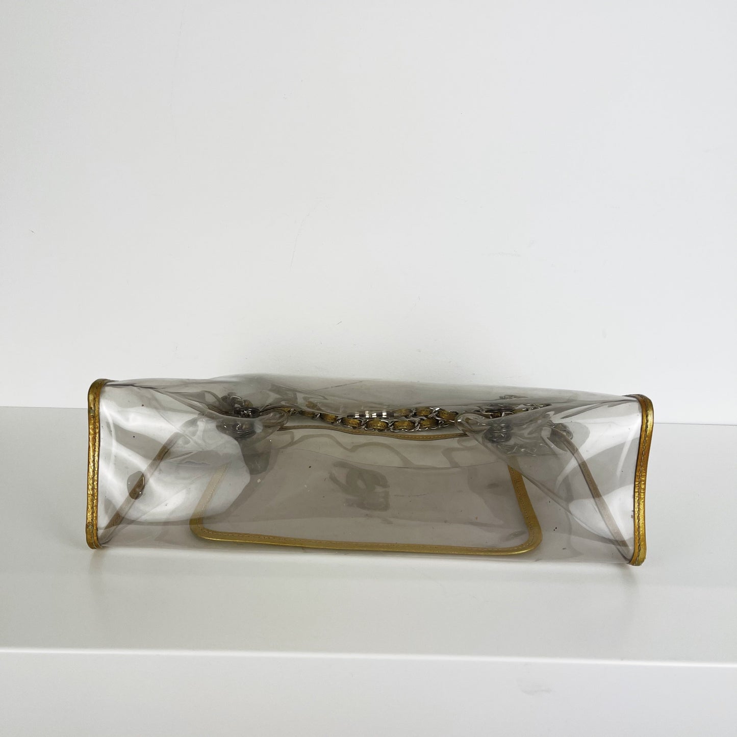 PVC Shopper Tote Clear SHW