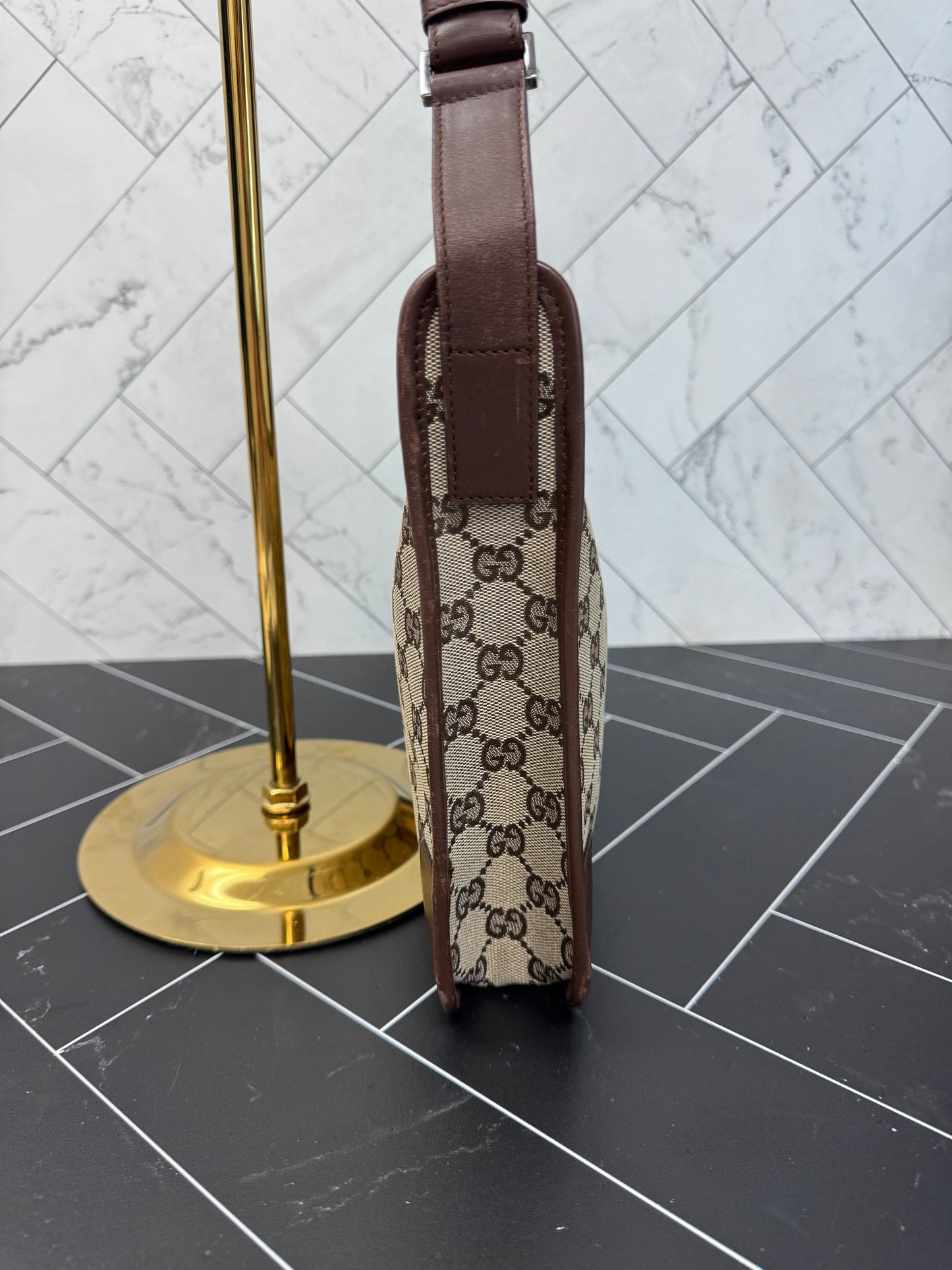 Gucci Canvas Shoulder Bag