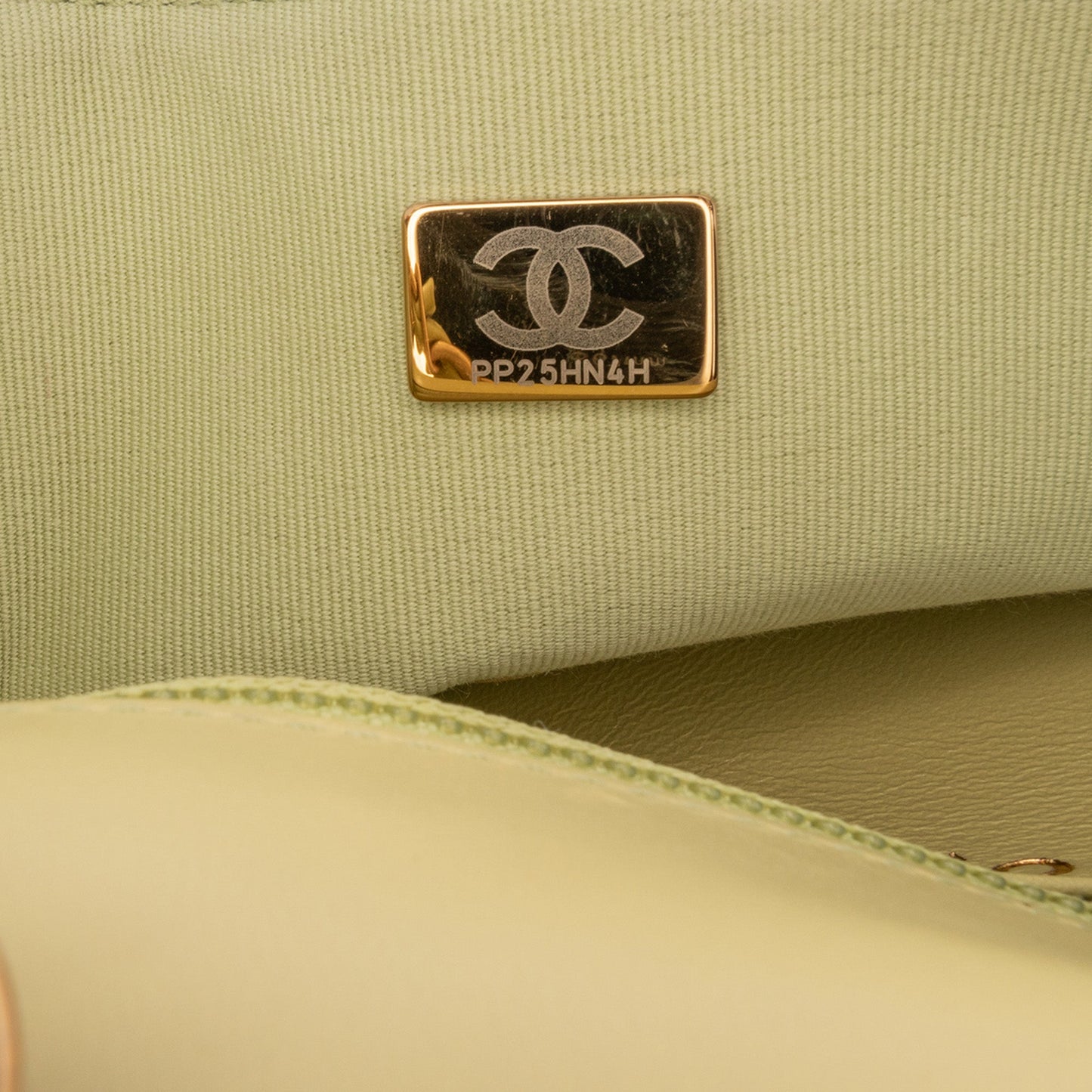 Green Chanel Small Classic Lambskin Casino Royale Charms Single Flap Crossbody Bag