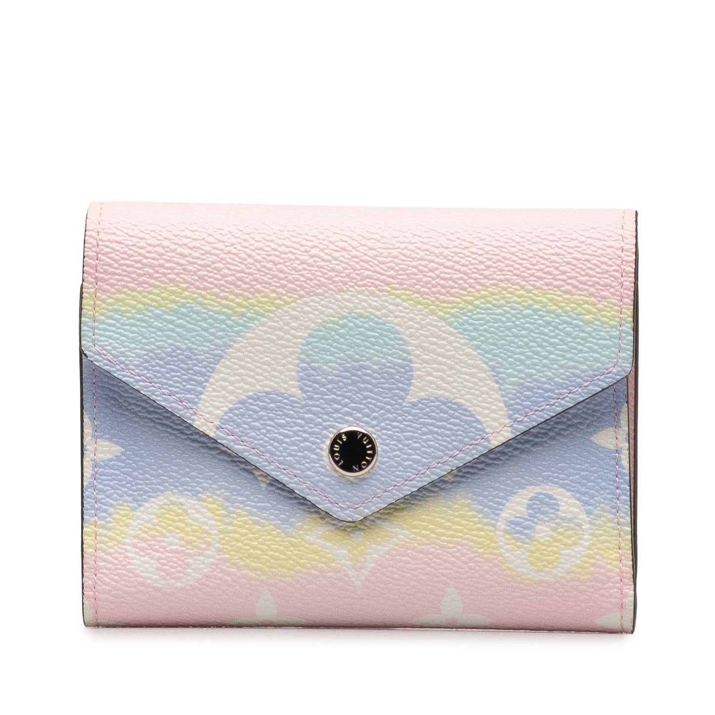 Pink Louis Vuitton Monogram Giant Escale Victorine Small Wallets