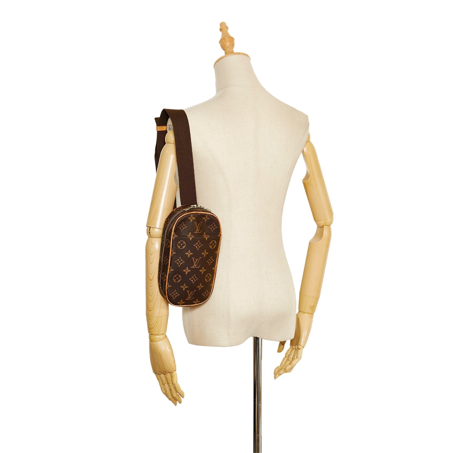 Louis Vuitton Monogram Pochette Gange Crossbody Bag