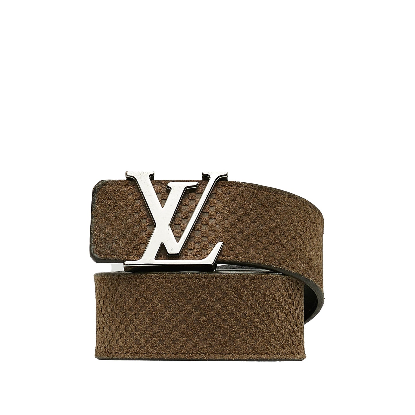 LOUIS VUITTON Mini Damier Initiales Belt