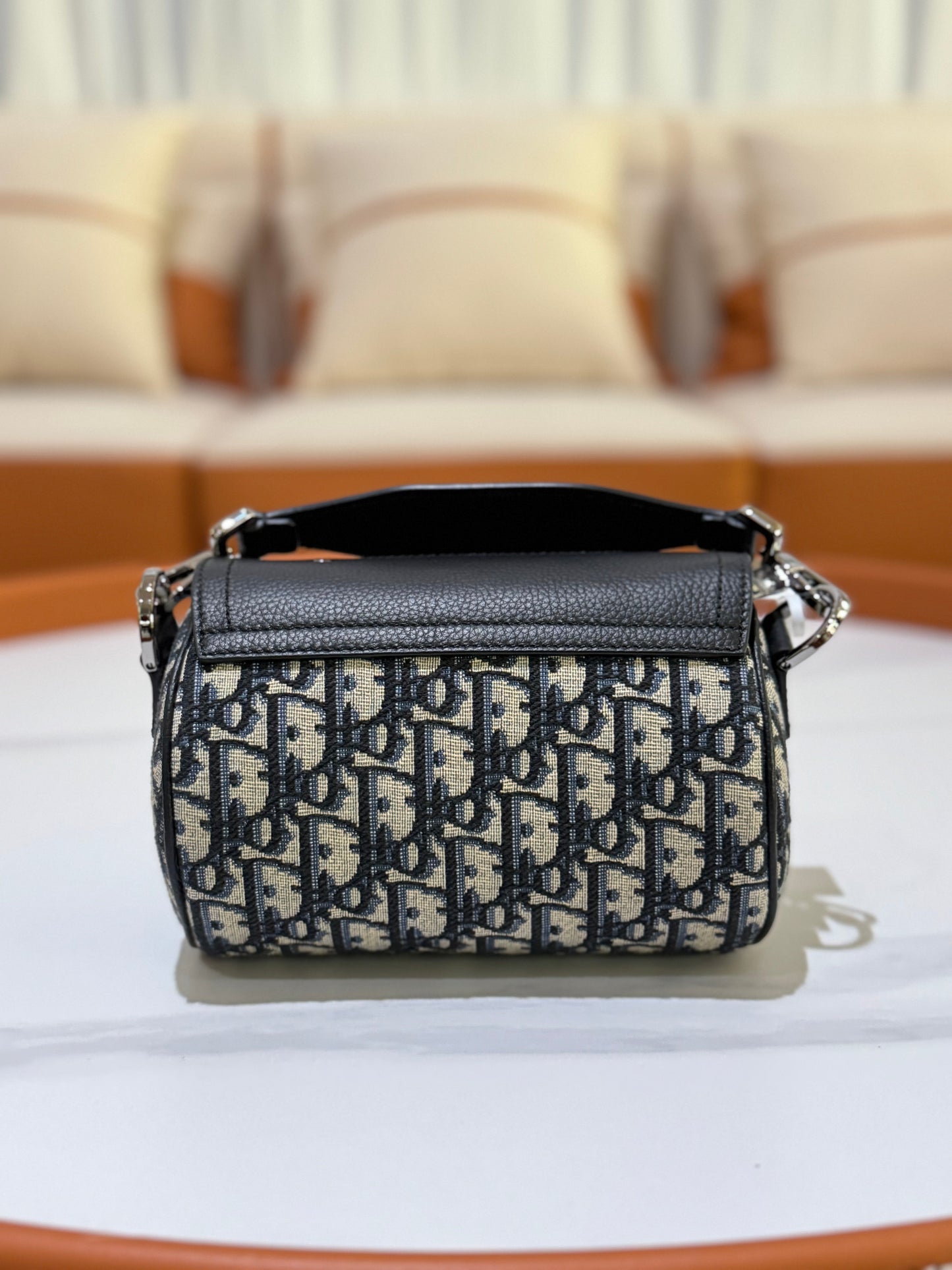 DIOR SADDLE ROLLER MINI MONOGRAM