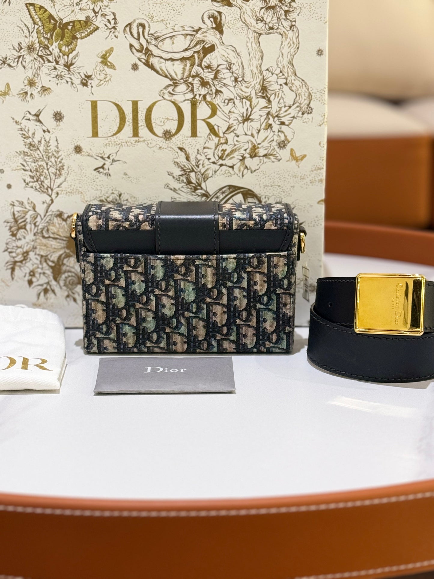DIOR 30 MONTAIGNE MINI BOX BAG