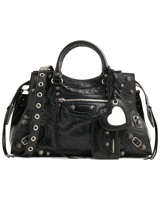 Luxury Balenciaga  Neo Cagole City Tote Bag Black