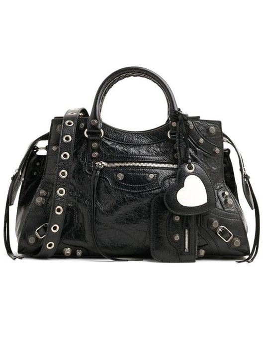 Luxury Balenciaga  Neo Cagole City Tote Bag Black