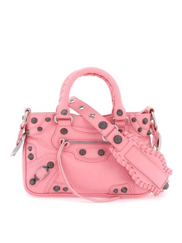 Luxury Balenciaga  Neo Cagole Small Tote Bag Pink