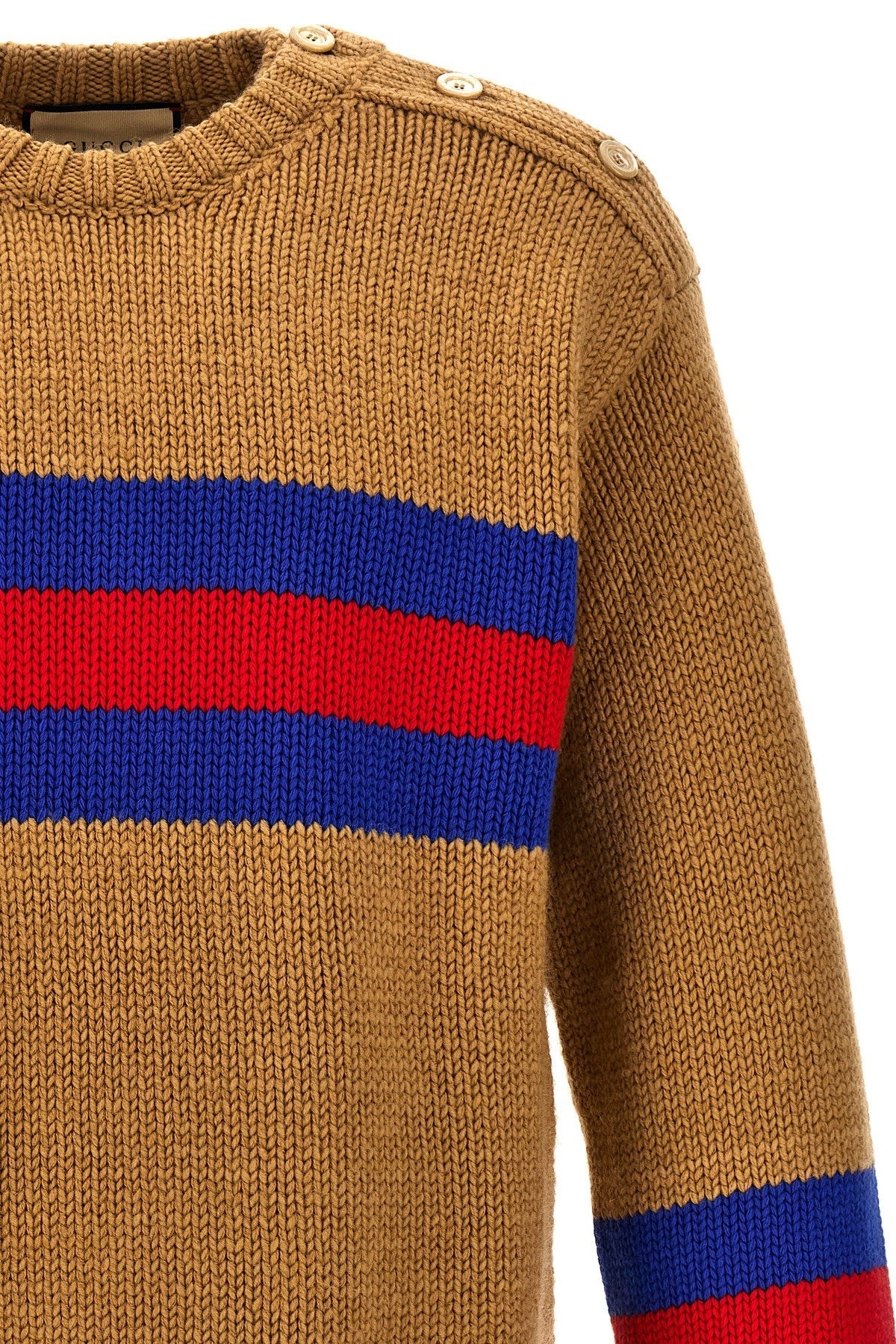 Gucci Men Web Ribbon Sweater