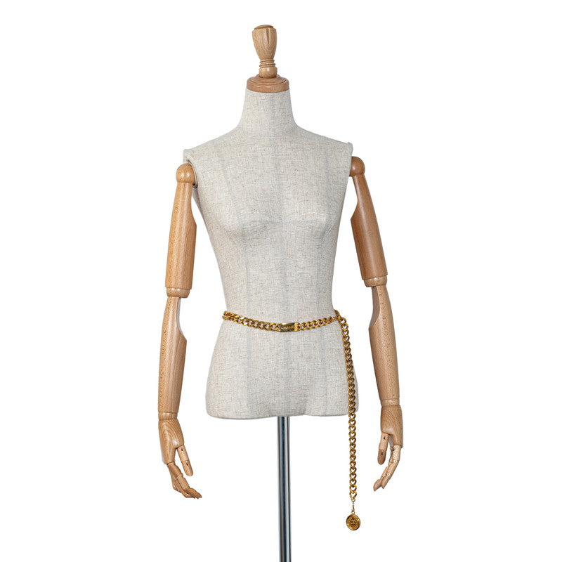 Chanel Vintage Coco Medal  Chain Belt G   CHANEL