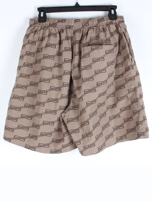 Luxury Balenciaga  BB logo cotton shorts