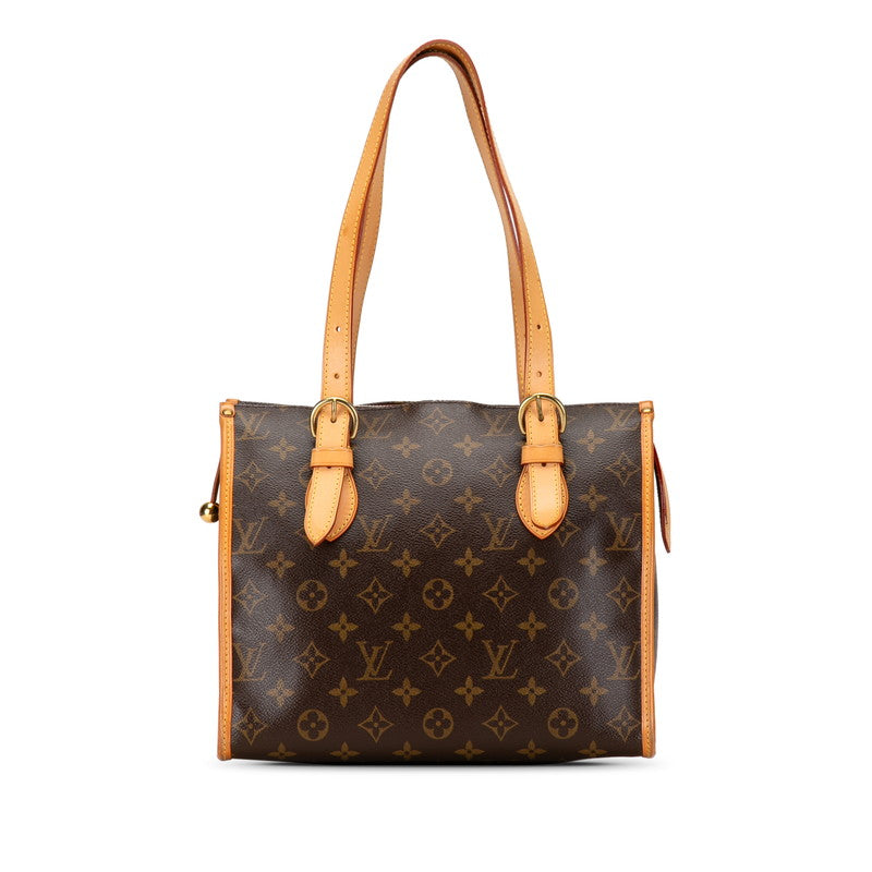 Louis Vuitton Monogram Popincourt Handbag M40007 Brown PVC Leather  Louis Vuitton