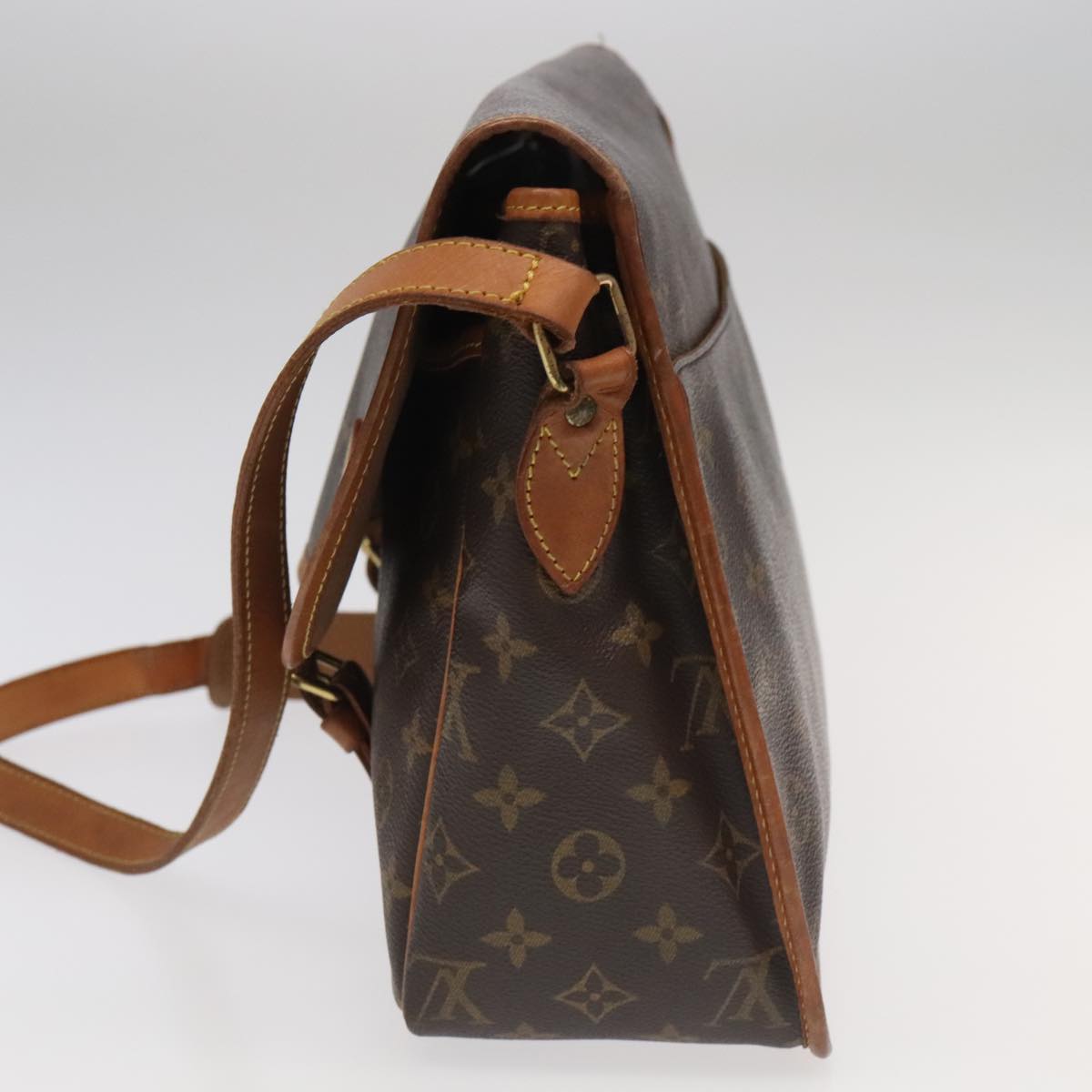 Louis Vuitton Gibecière  Canvas Shoulder Bag