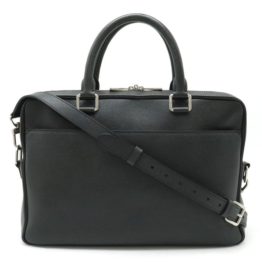 LOUIS VUITTON Louis Vuitton Tiger PDB PM Business Bag Briefcase Paper Bag 2WAY Shoulder Bag Old Black M32952