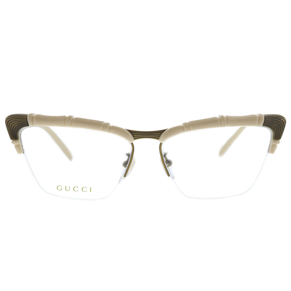 Gucci  GG 0660O 002 Womens Cat-Eye Eyeglasses 58mm