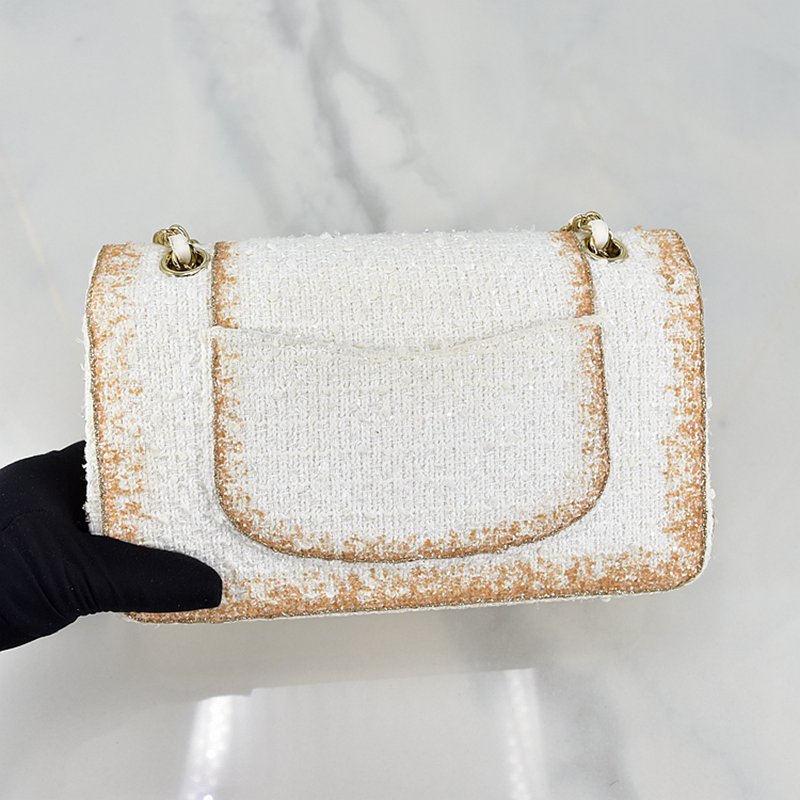 Top Quality Chanel Medium Wool Double New Bag