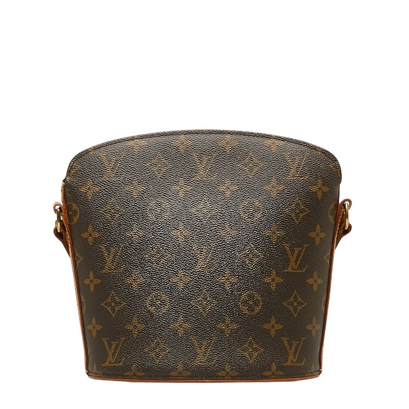 Louis Vuitton Monogram Doro houlder Bag M51290 Brown PVC Leather Lady Louis Vuitton