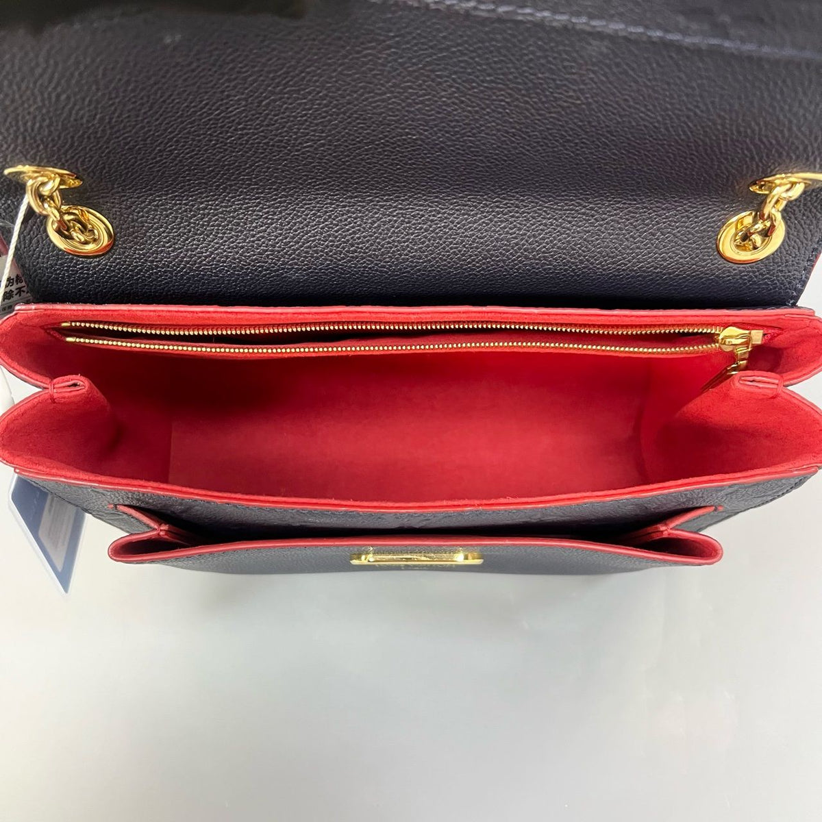 Preloved Louis Vuitton (LV) Vavin bag blue 25cm*18cm XJ11382