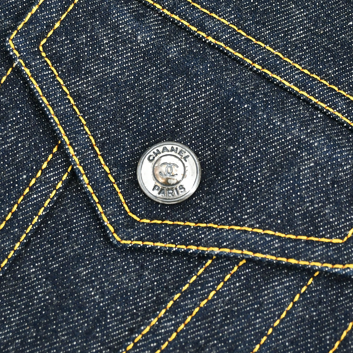 Chanel Spring 1997 denim jacket #38