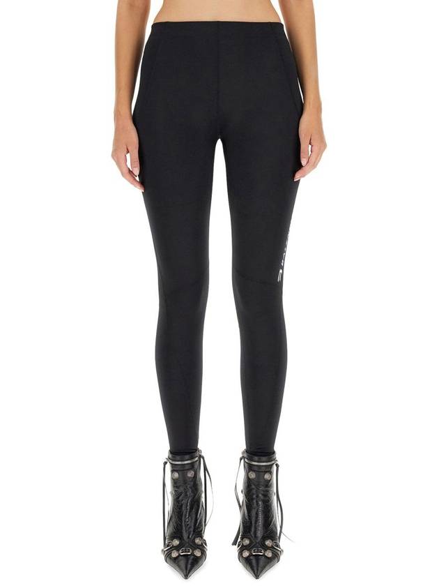 Luxury Balenciaga  24 ss Sporty B ACTIVEWEAR Leggings 751688 TNV43 1000 B0230448932