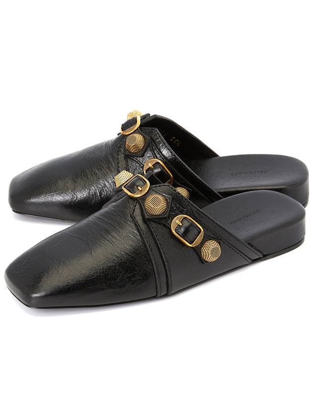 Luxury Balenciaga  Cosy Cagole Bloafer Black