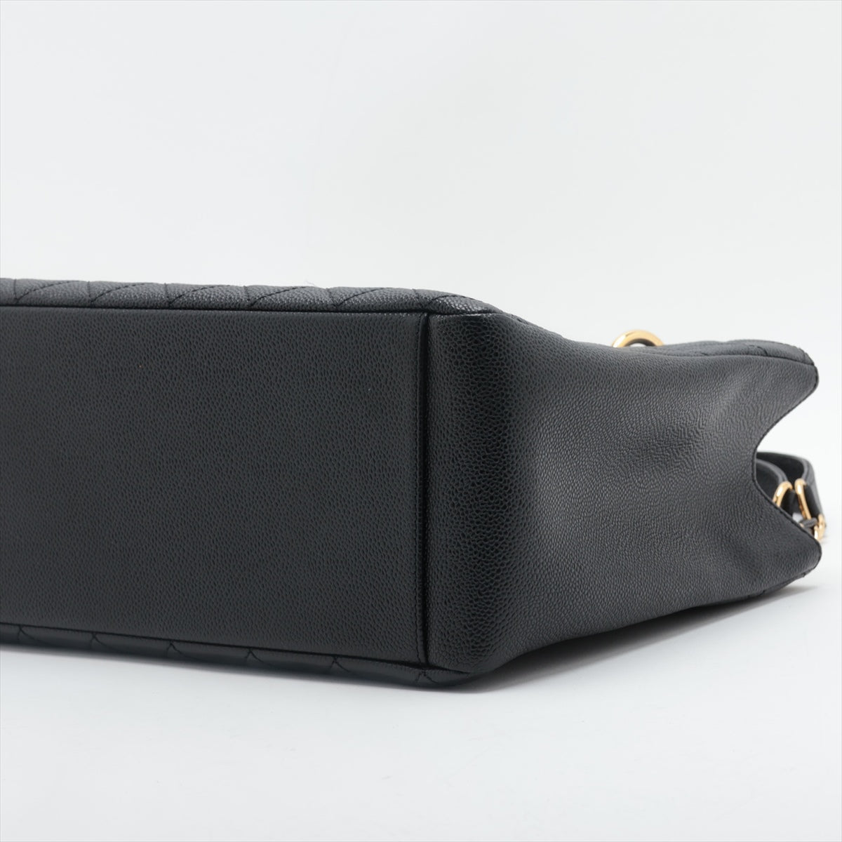 Chanel GST Caviar S Tote Top Bag Black G