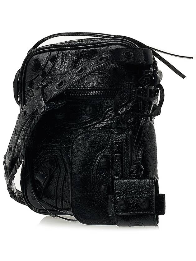 Luxury Balenciaga  Le Cagole Crossbody Bag Black