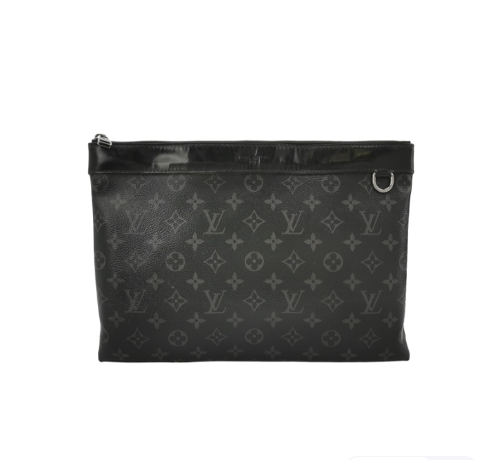 Preloved Louis Vuitton (LV)Discovery Pochette Clutch black 250122781038701