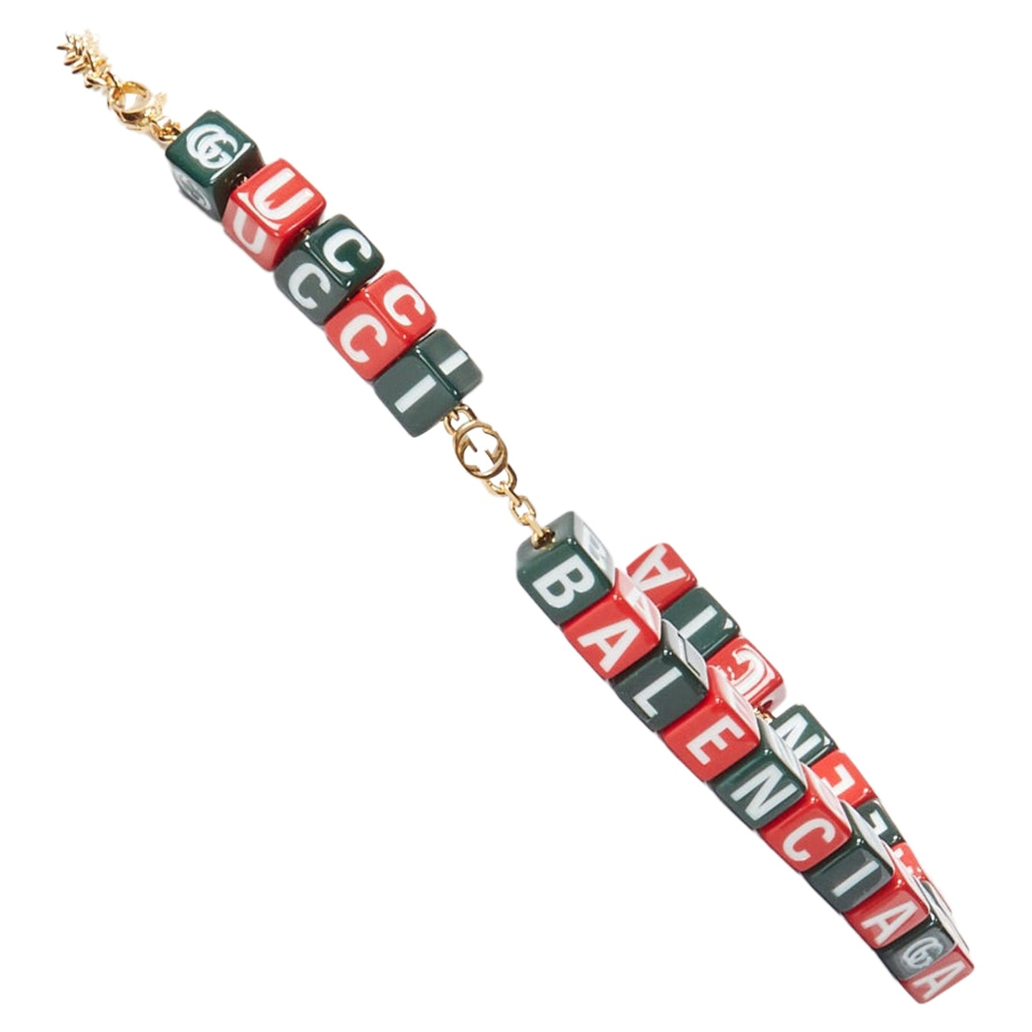 Gucci Luxury Balenciaga  Hacker Project Symbols cubes short necklace