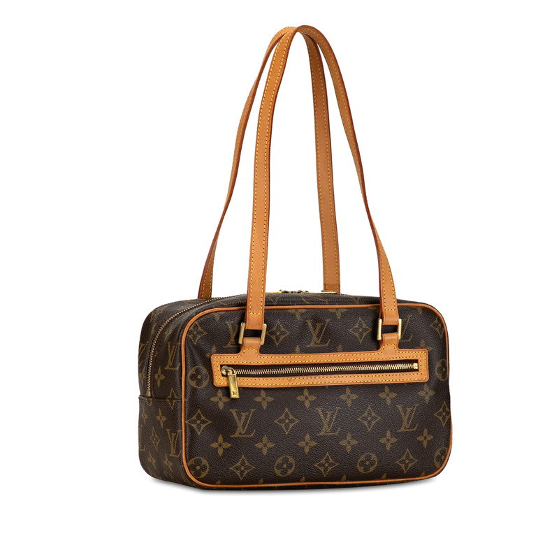 Louis Vuitton Monogram City MM Handbag M51182 Brown PVC Leather  Louis Vuitton