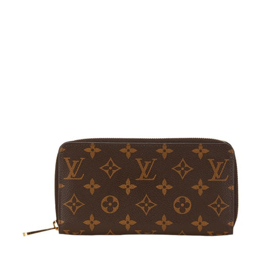 Louis Vuitton Monogram  Pvc Leather Long Wallet (Bi-Fold)