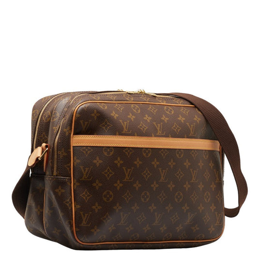 Louis Vuitton Monogram Reporter GM Shoulder Bag M45252 Brown PVC Leather  Louis Vuitton