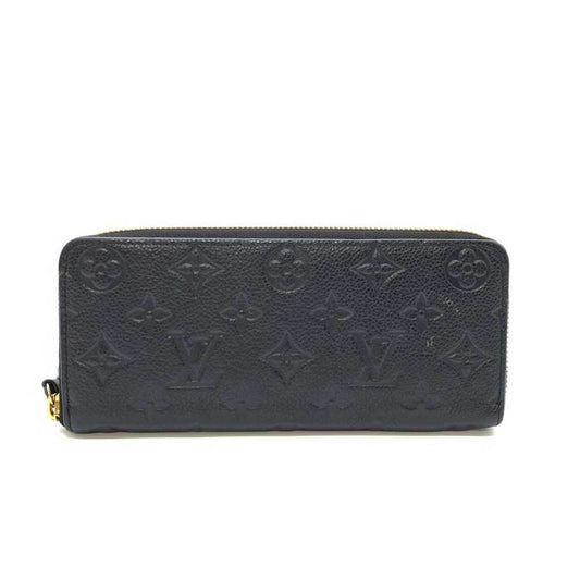 Louis Vuitton Monogram Empreinte  Noir Monogram Empreinte Long Wallet (Bi-Fold)