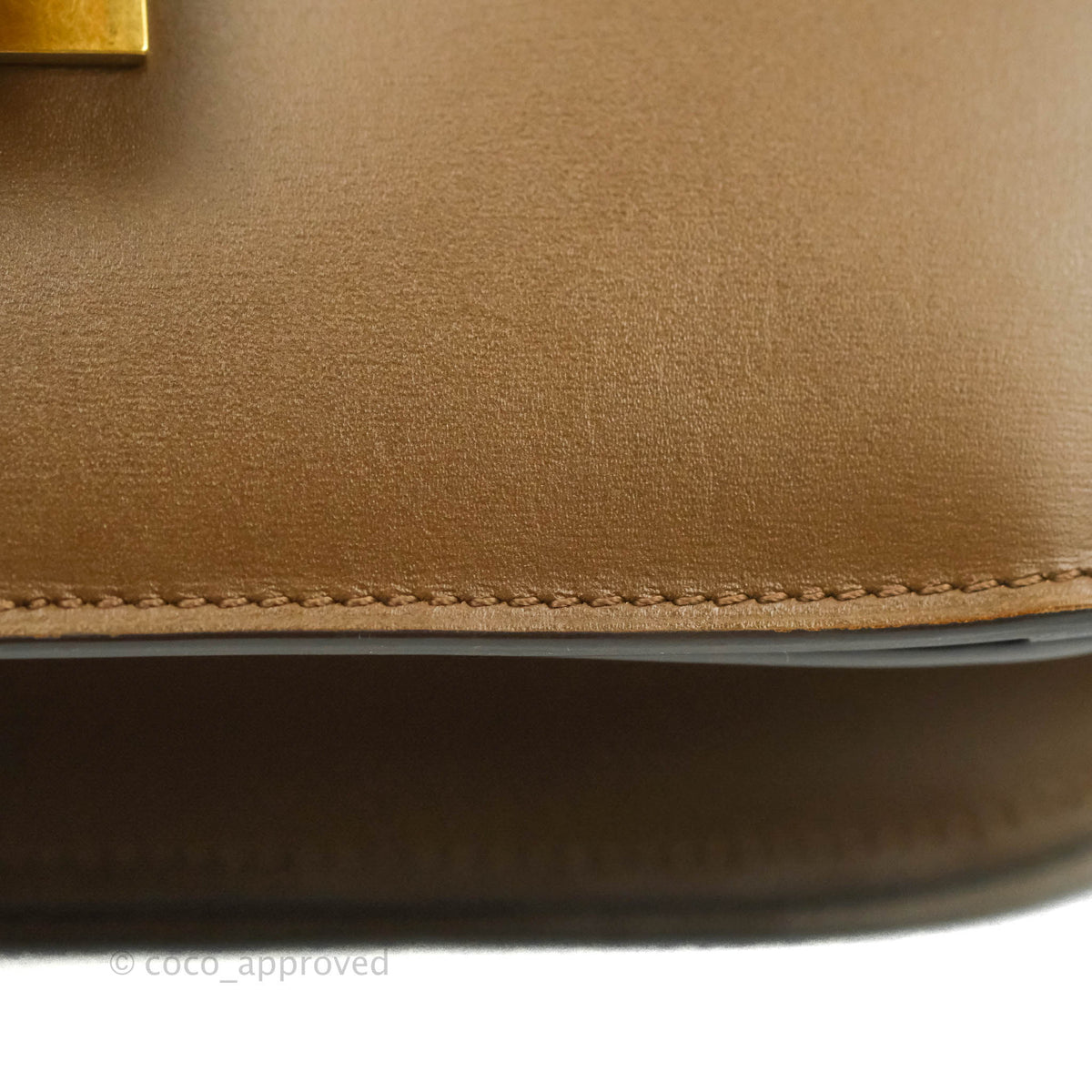 Celine Medium Classic Box Flap Caramel Calfskin