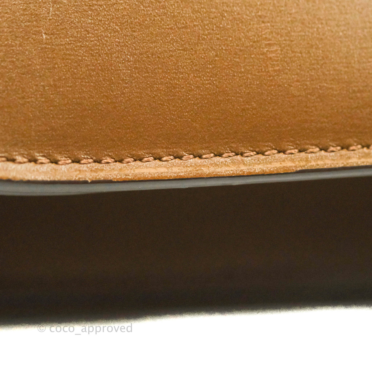 Celine Medium Classic Box Flap Caramel Calfskin