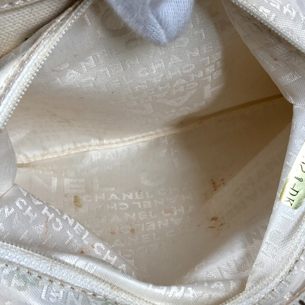 CHANEL Tote Bag canvas pink CC COCO Mark Marshmallow