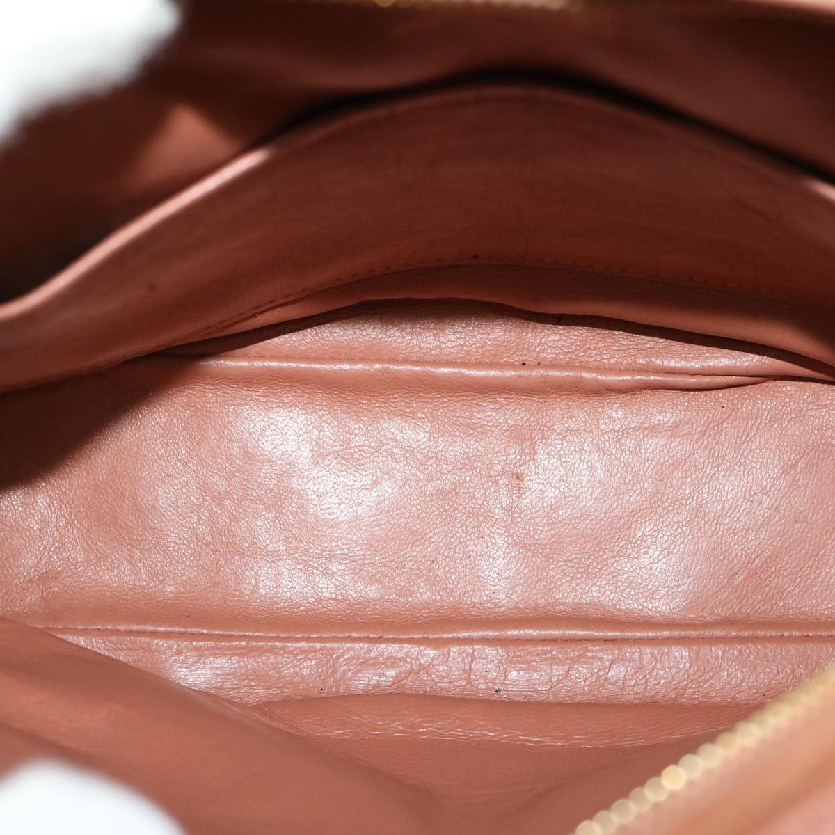 Top Quality Chanel Diana Turn Lock Chain Shoulder Bag Linen Fringe Pink CC Auth 30153A