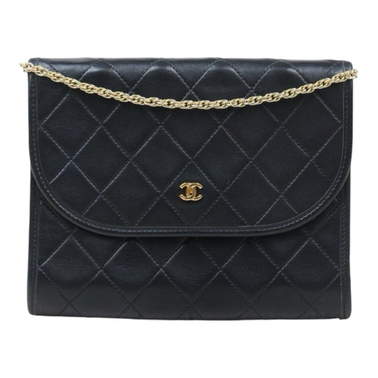 Very Good ( Rank A) ｜ CHANEL Mini Coco Mark Matrasse Lambskin Chain Shoulder Bag ｜24091929