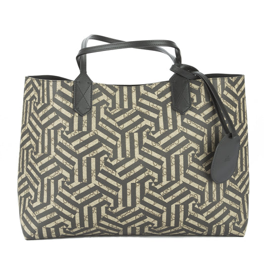 G*G Black Leather Reversible GG Caleido Medium Tote (New with Tags)