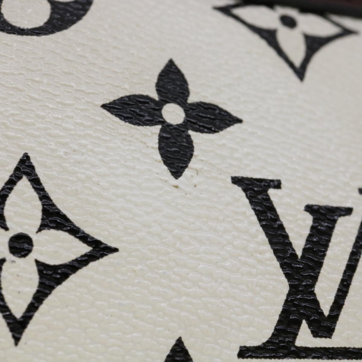 LOUIS VUITTON Monogram Speedy Amazon PM Shoulder Bag White M42210 LV  30478A